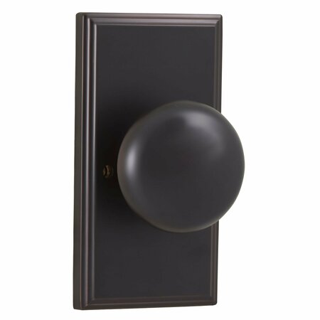 WESLOCK Knob Lockset, Privacy, Knob, Grade 2 03710I1I1SL20